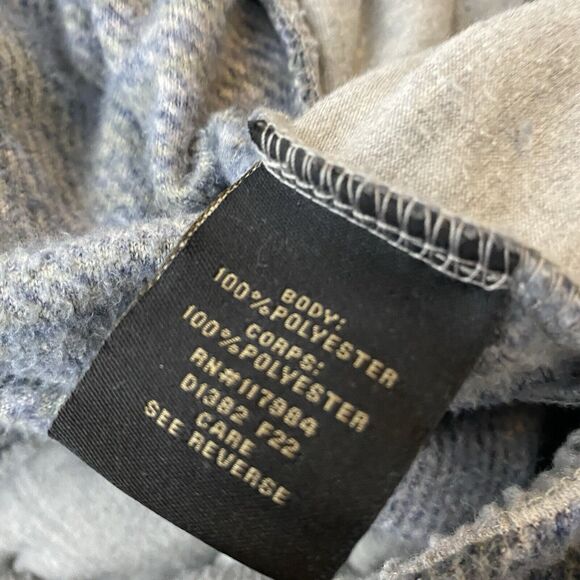 Dakota Grizzly Lambert Striped Pajama Pants Drawstring Mens Size Small Blue Gray - Picture 6 of 6